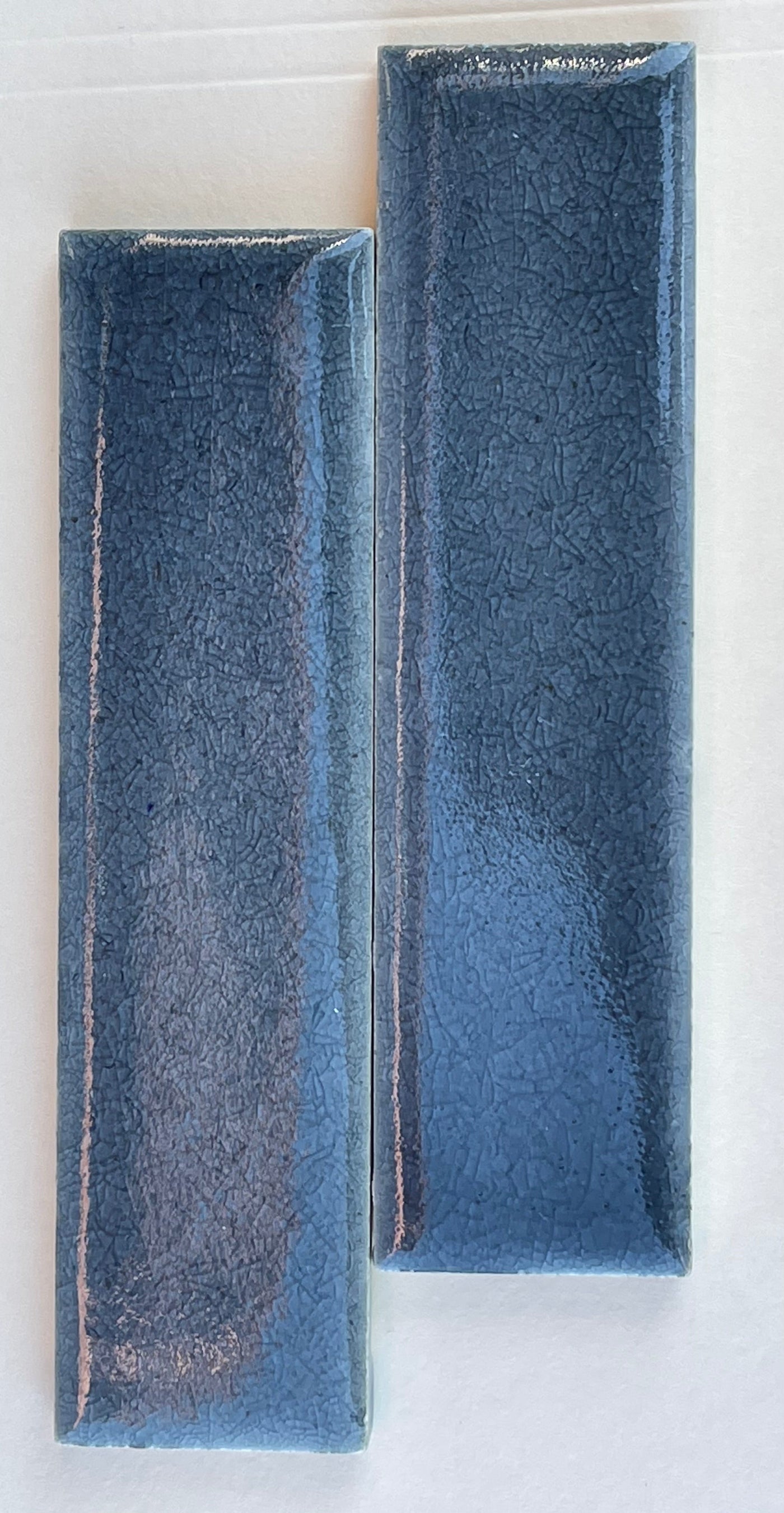 Copy of SR-108 BLUISH GRAY CRACKLE ( victorian fireplace tile