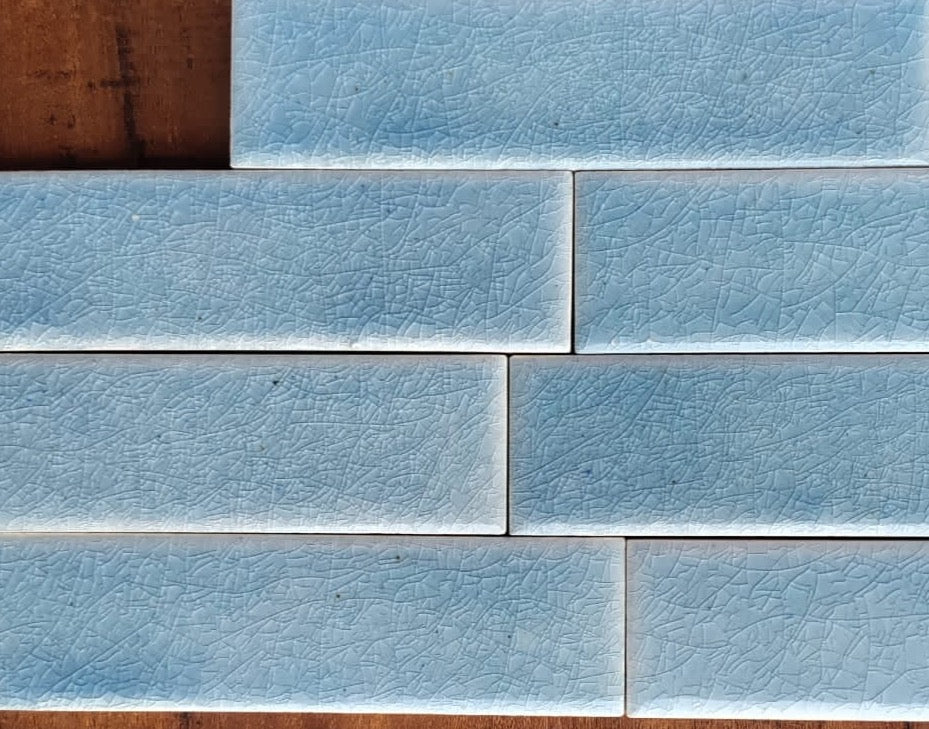 victorian fireplace tile  Baby BLUE (SR-302)