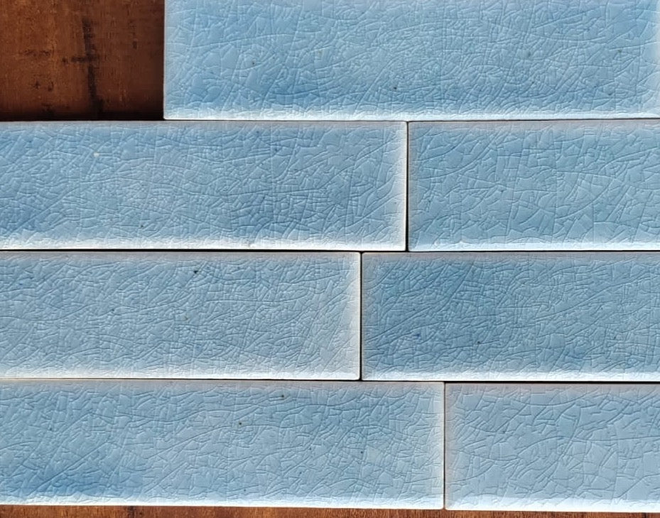 victorian fireplace tile  Baby BLUE (SR-302)